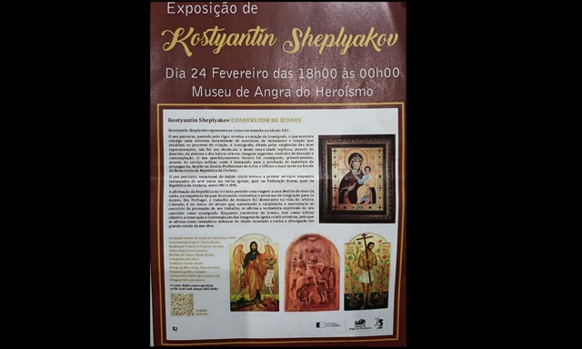 Exposição de arte sacra ortodoxa no Museu de Angra do Heroísmo