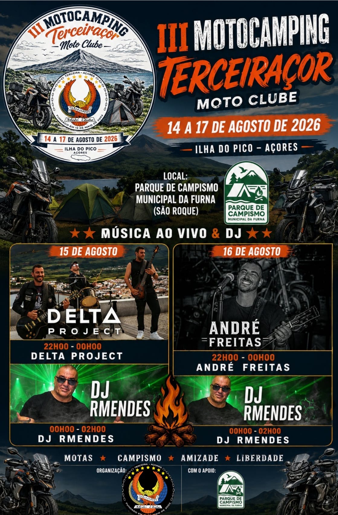III Motocamping do Terceira�or Moto Clube