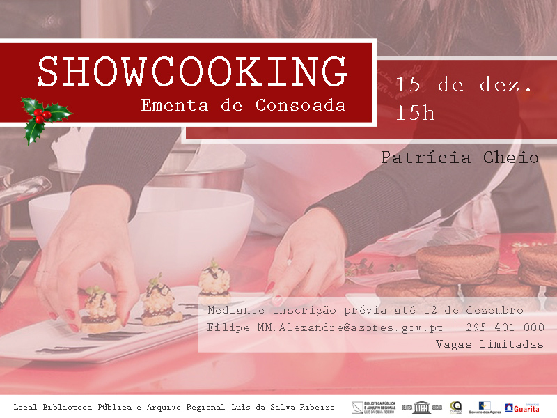 Biblioteca de Angra promove showcooking de Natal