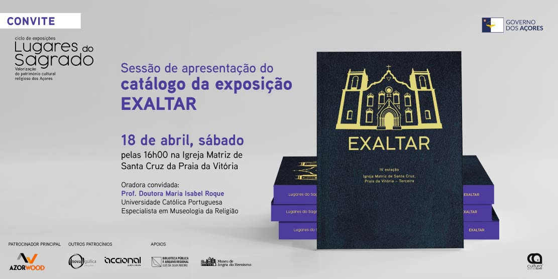 Sess�o de apresenta��o do cat�logo EXALTAR | IV esta��o do ciclo LUGARES DO SAGRADO